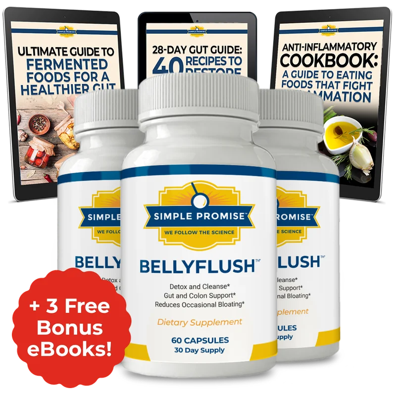 BellyFlush Weight Management Support — 3 Bottle / 90 Day Pack